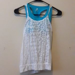 Tank top with built in sport bra